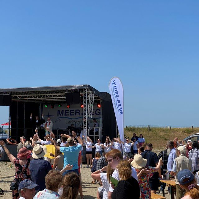 Tauffest an der Perlebucht